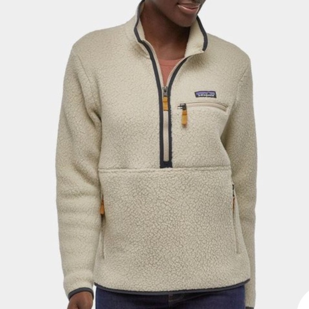 Patagonia Cream Fleece Jacket